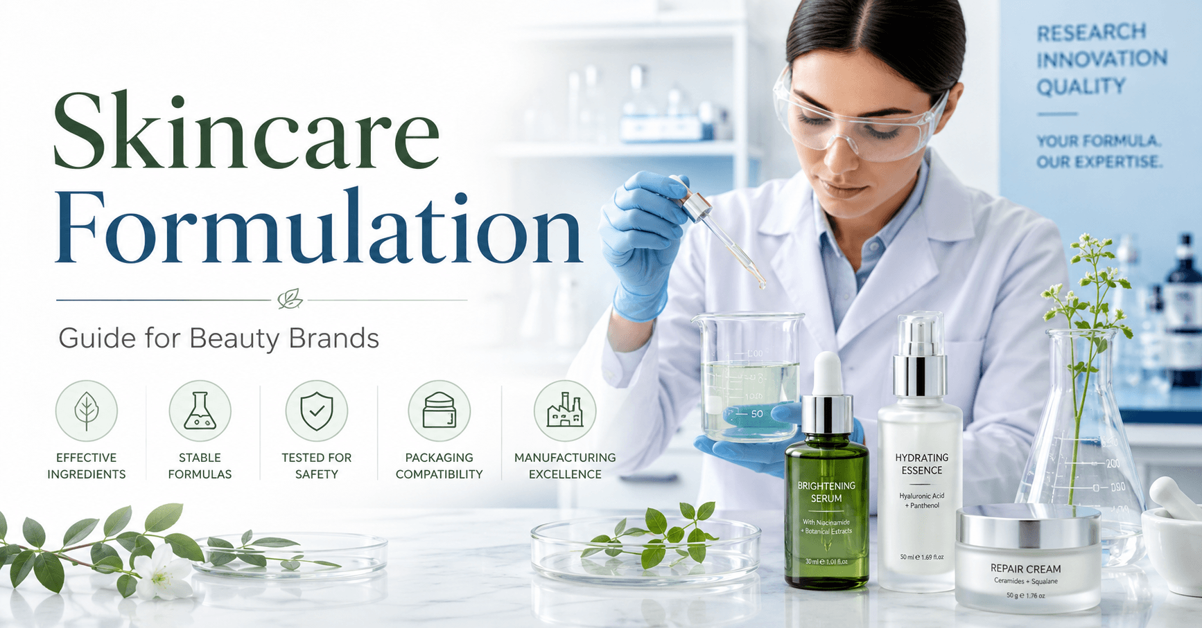 Skincare Formulation Guide for Beauty Brands and B2B Buyers